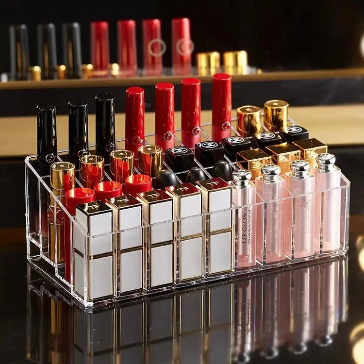 Acrylic Made Lipstick Case. 36 Grids Lipstick Organizer.