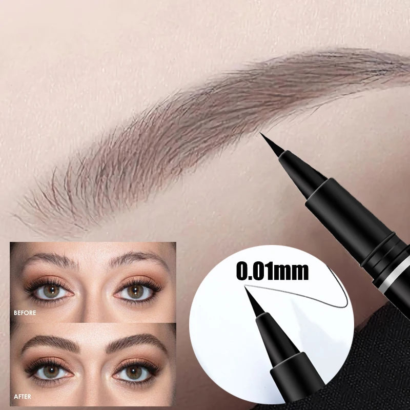Buy 1 Get 1 FREE🔥3D Waterproof Microblading Eyebrow Pen 4 Fork Tip Tattoo Pencil (2 pcs)