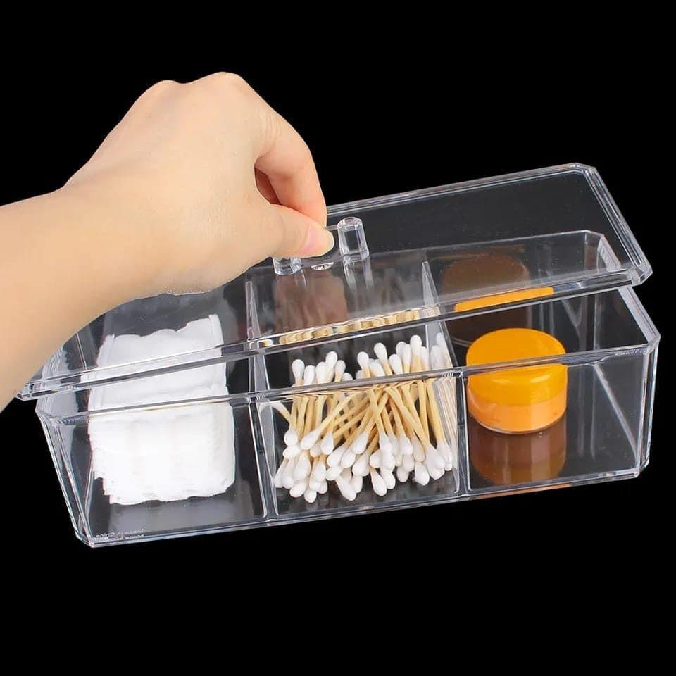3 Grids Acrylic Made Organizer for Cosmetics