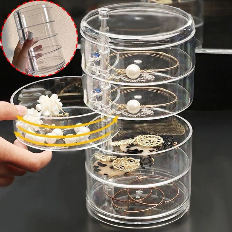 Jewellery Organizer- Rotatable- 5 Layer