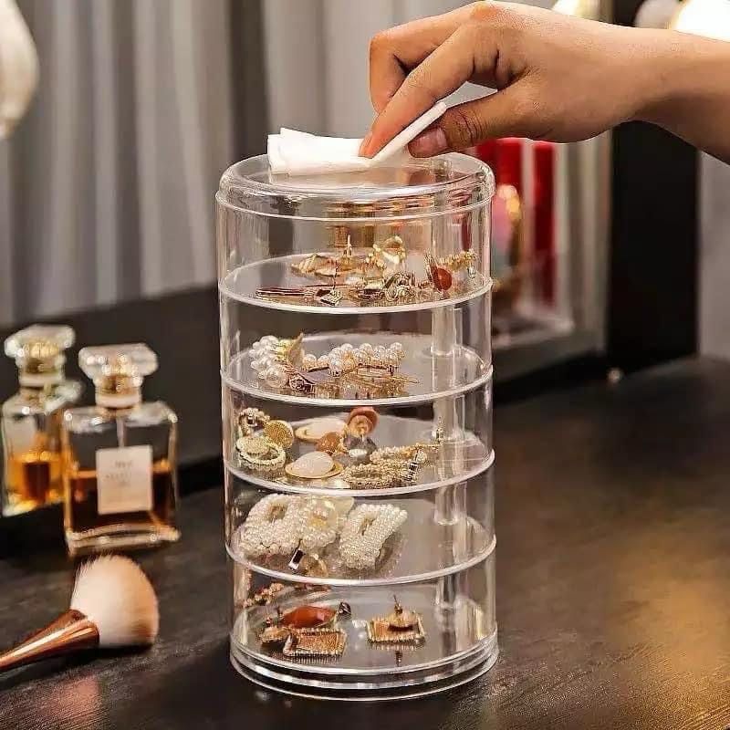 Jewellery Organizer- Rotatable- 5 Layer