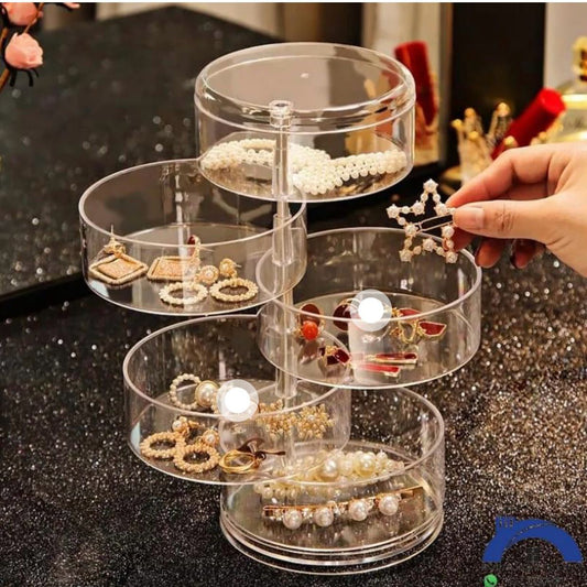Jewellery Organizer- Rotatable- 5 Layer