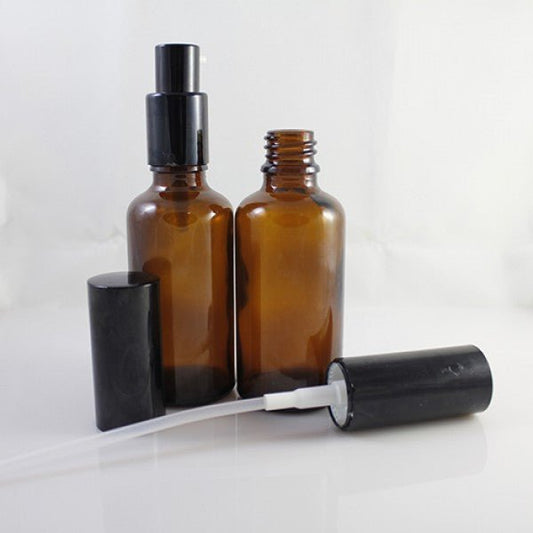 Amber Lotion Bottle (50mL / 100mL)