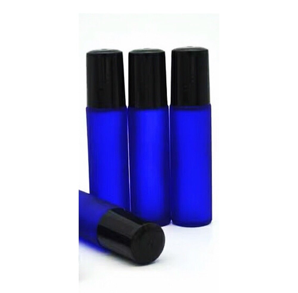 Glass Bottle with Stainless Steel Roller Ball